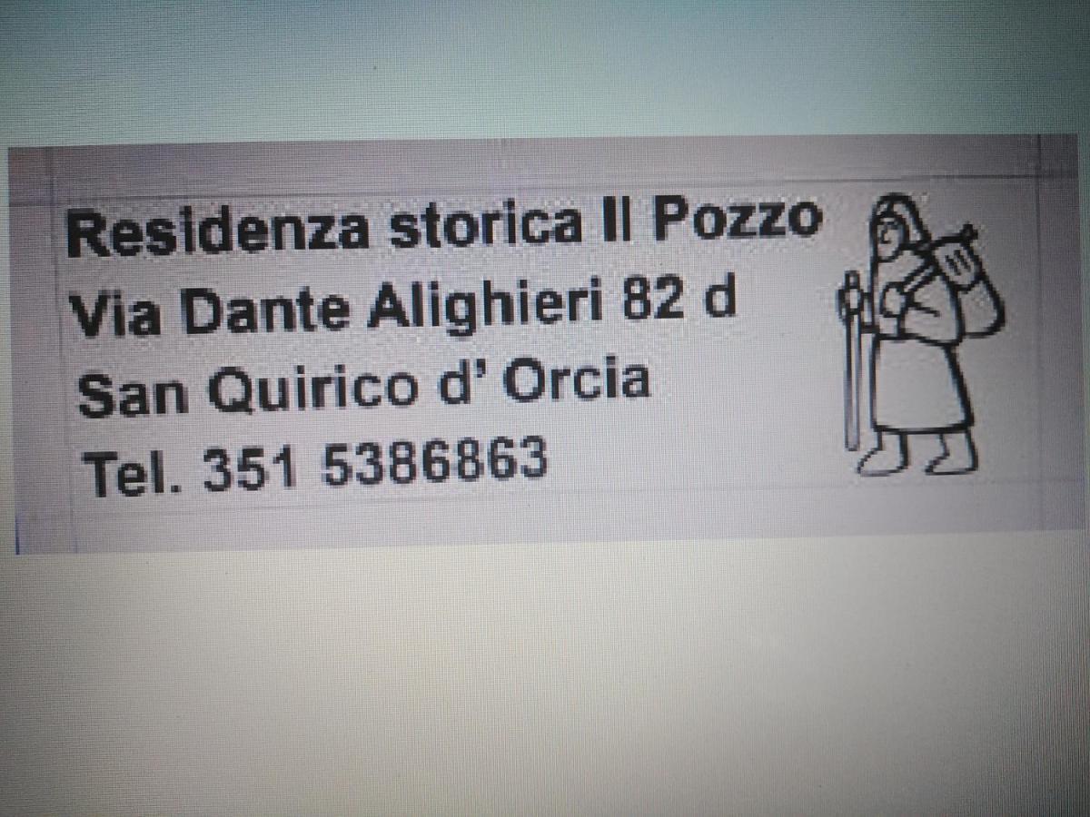 Residenza Storica Il Pozzo Lejlighed San Quirico d'Orcia Eksteriør billede