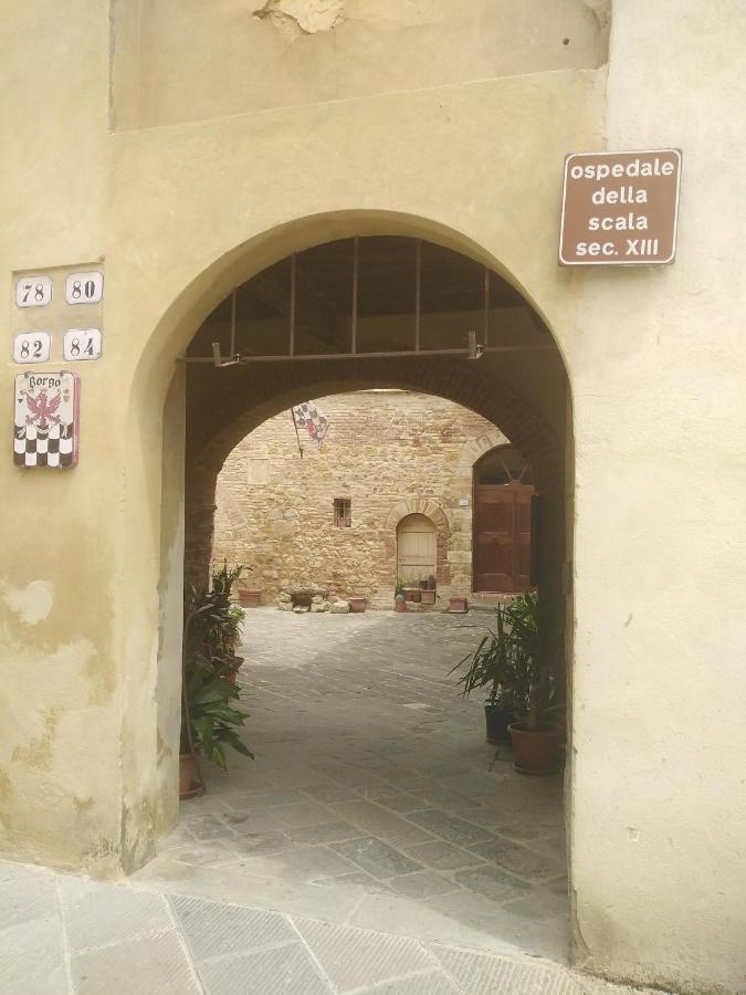 Residenza Storica Il Pozzo Lejlighed San Quirico d'Orcia Eksteriør billede